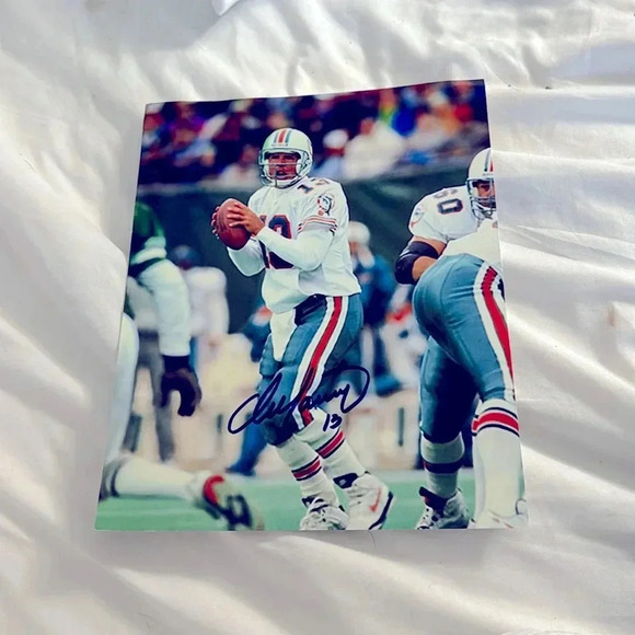 Dan Marino Miami dolphins autograph photo - Picture 1 of 1